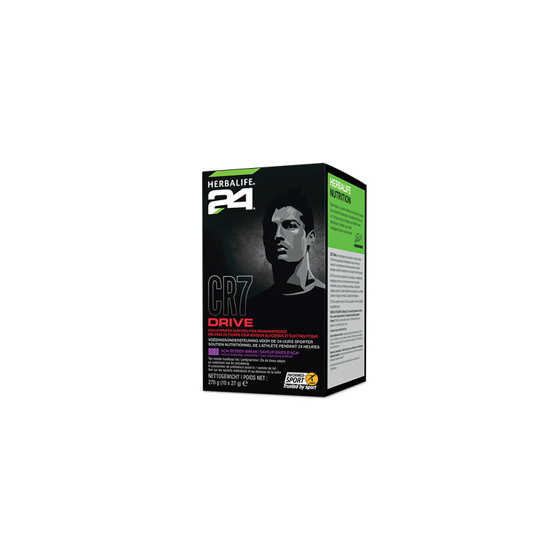 Herbalife24 - CR7 Drive sachets Baies d'açai 10 sachets de 27 g Herbalife24 - CR7 Drive sachets Baies d'açai 10 sachets de 27 g